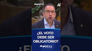 ¿EL VOTO DEBE SER OBLIGATORIO? | #Shorts