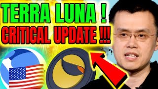 TERRA LUNA & UST: WOW!! 🤯 URGENT UPDATE!!!🚨 LUNA RE-LISTED ?!! 🔥🚨🌛 TERRA LUNA PRICE PREDICTION 🌛