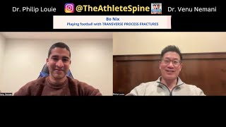 Bo Nix Playing Through Transverse Process Fractures?! | @TheAthleteSpine