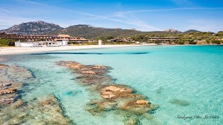 Spiaggia di Ira [ 4K ] Un mare Paradisiaco - Porto Rotondo Sardegna World by drone