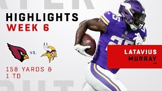 Latavius Murray Highlights vs. Cardinals