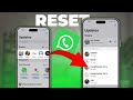 How to Reset Whatsapp Status Settings (2026)