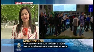 Marinović o reakcijama na nerede u Crnoj Gori