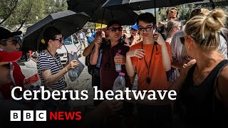 Southern Europe gripped by Cerberus heatwave with record temperatures - BBC News