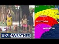 Tropical Storm Debby From The Coast: Evacuations and State of Emergency Ordered