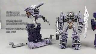 胡服騎射的變形金剛分享時間1162集 TRANSFORMERS DOTM CYBERVERSE SHOCKWAVE FUSION TANK  真人電影3 震波