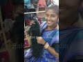 indian girl headshave in home hair donation