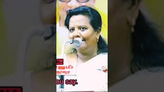 Parveen Sultana speech Tamil