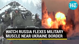 Putin's message to U.S? Russia holds military exercise near Ukraine border amid an invasion threat
