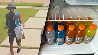 Delivery Driver Thrilled When Homeowner Leaves Out Gatorade