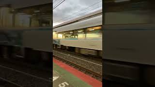 JR西日本287系特急くろしお26号新大阪行き紀伊駅通過￼