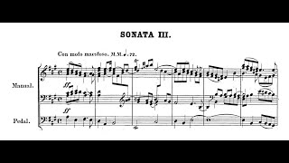 Mendelssohn: 3. Sonate op. 65 Nr. 3