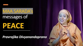 Maa Sararda Experience with Mind-Body | Pravrajika Divyanandaprana