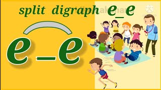 'e_e' split digraph| 'e_e' words | split digraph 'e_e' |phonics e_e| Like to learn @likelakshana