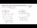 Add, Subtract, Multiply and Divide Complex and Imaginary Numbers