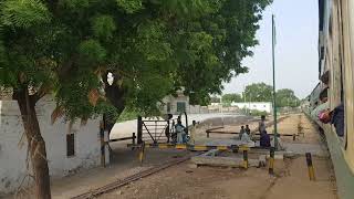 Kotri railway station in morning view ( Pakistani train )