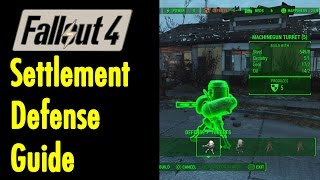 Settlement Defense Guide | Fallout 4 | xBeau Gaming