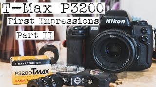 Kodak T-Max P3200: First Impressions (Part II) | Low-Light Portraits + Nikon F100