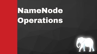 NameNode Operations. NameNode is the master node in HDFS Architecture #namenode #namenodeoperation
