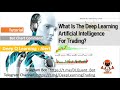 What is the deep Learning Artificial Intelligence for Trading ?