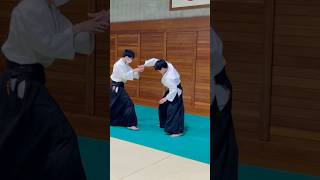 後ろ両手取り呼吸投げ  #合気道 #aikido