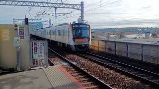 京成3100形3154編成01Kアクセス特急羽田空港行き八広駅(KS47)加速通過