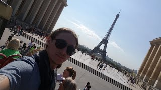 Going up the Eiffel Tower |Ep#2 |Euro Trip (Paris)