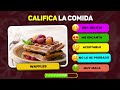 califica la comida 🍕 quiz de gastronomía 😋 ¿cuál es tu comida favorita