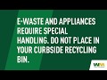 Recycling 101 Don’t: Electrical Appliances