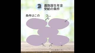 遺族厚生年金もらえる５つの条件 #遺族厚生年金 #遺族年金 #社会保障