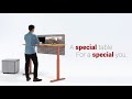 the dalmar wellness table from wiseart work from home