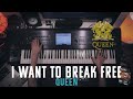 I Want to Break Free - Queen || Keyboard Cover with Korg Kronos