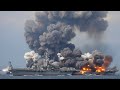 1 MINUTE AGO! The Russian aircraft carrier was blown to pieces by a Ukrainian ATACSM missile attack