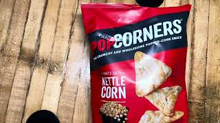 Popcorners Kettle Corn Snack Bag Taste Test and Review | Potato Chip Alternative? Healthier?