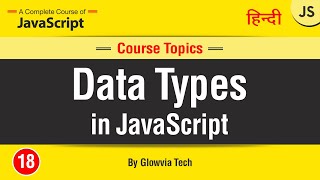 Data Types in JavaScript (Primitive & Reference Types) | JavaScript Tutorial In Hindi