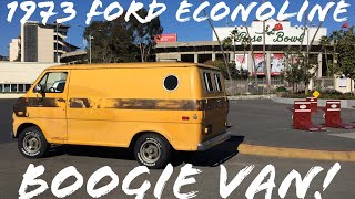 1973 Ford Econoline 100 Old School Custom Boogie Van - Seventies Time Warp