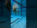 walking on a rope 😂😵‍💫 how to swim funnyvideo pool funnyshorts party swimming swimming_drills