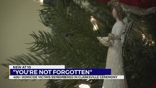 'Wing of Love' ceremony honors more than 400 victims of homicide