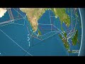 Animated map shows the undersea cables that power the internet