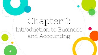 [Financial Accounting]: Introduction & Chapter 1