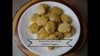 Grain Free Low Carb Chicken Nuggets Recipe