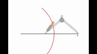 Bisecting a line
