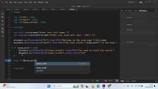 JavaScript Tutorial 7 - Selection - IF, ELSE IF, ELSE (Part 3)