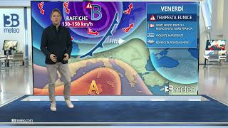 Venerdì allerta meteo Nord Europa, arriva la tempesta Eunice