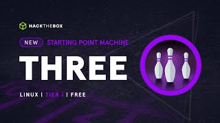 Starting Point - Three | Hack The Box | Beginners Friendly Guide