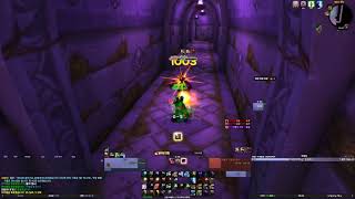 [와우클래식]흑마법사 혈장 동쪽 솔플 123+채광,투물X(Warlock solo Dire Maul-East)흑마 앵벌