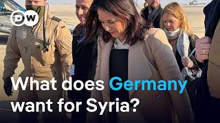 German foreign minister makes surprise visit to Syria I DW News