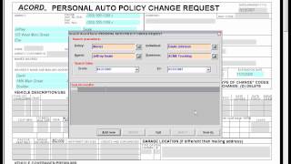 ACORD Forms Module