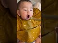 ⭐️1만뷰돌파⭐️이유식 시작 입벌리는 아기 참새 ㅋㅋㅋㅋ 7개월아기 귀여운아기 아기 baby cute cutebaby