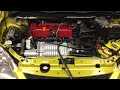 honda civic ep3 ct supercharged k24 on a 8lb pulley